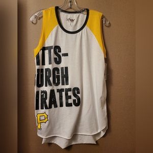 Womens pittsburgh pirates tank top size large new with tags